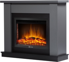 Каминокомплект:Очаг Electrolux EFP/P-2720RLS, портал Canto 25 графит