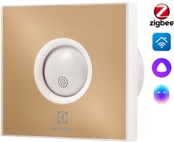 Вентилятор вытяжной серии Rainbow EAFR-100T beige с таймером