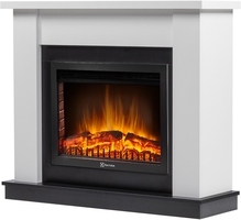 Каминокомплект:Очаг Electrolux EFP/P-2720RLS, портал Canto 25 белый