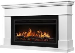 Каминокомплект: Очаг Electrolux EFP/P-4220LS, портал California 42/40/36, белый