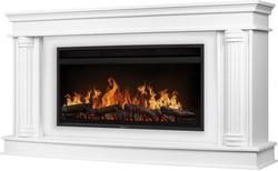 Каминокомплект: Очаг Electrolux EFP/P-4220LS, портал Olympia 42/40/36, белый